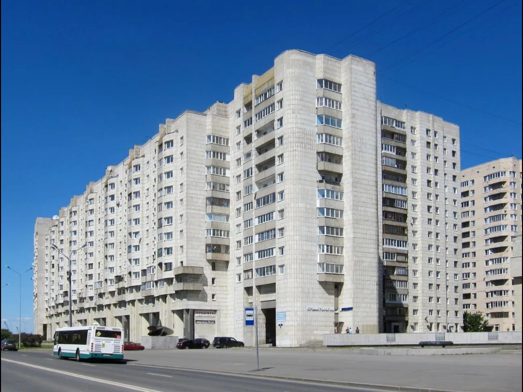 фасад дома, здание по адресу г Санкт-Петербург, Морская наб, д 17